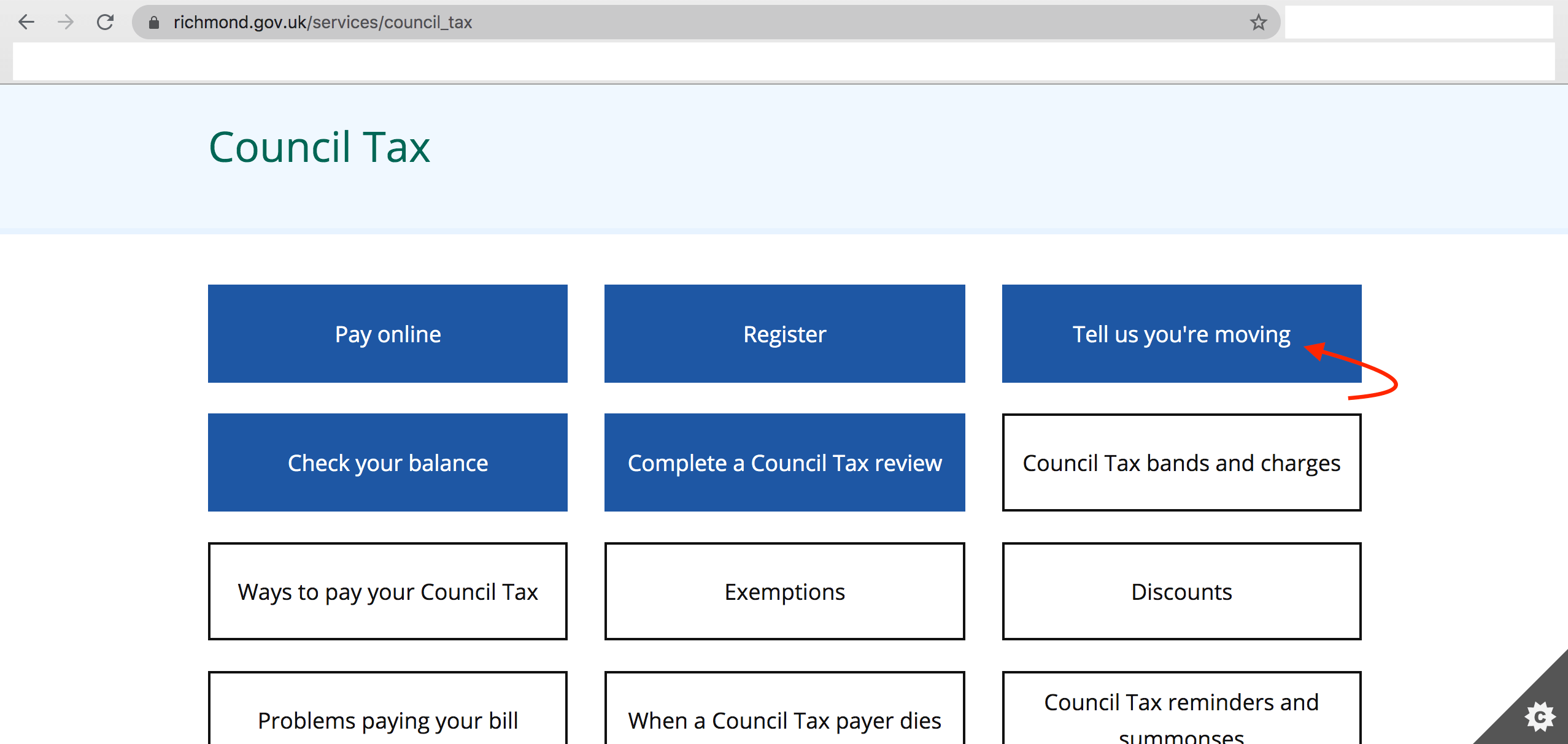 Council Tax cancellation