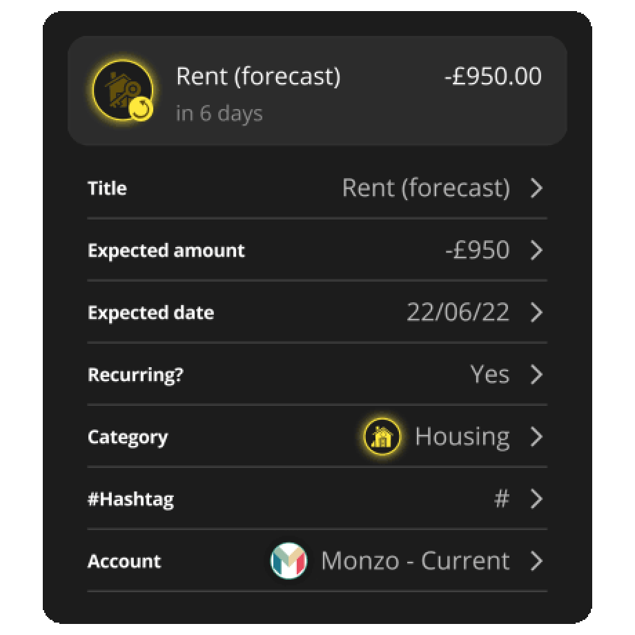 Interact with your Financial Future Nova